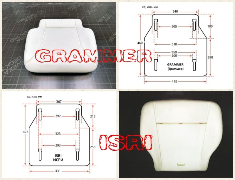 Автокресла Grammer или ISRI и на каких грузовиках они стоят
